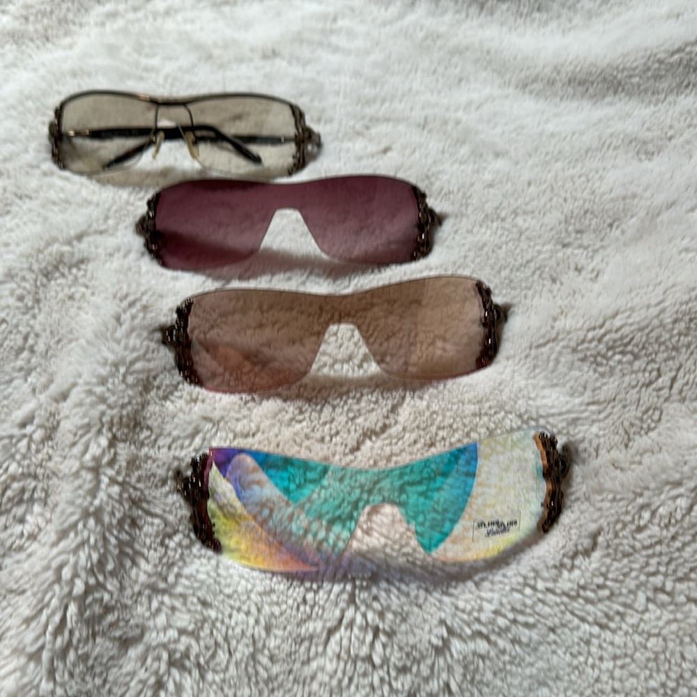 Bling Bling Lunettes interchangeable lens glasses